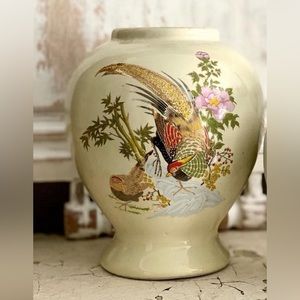 Vintage bird vase
